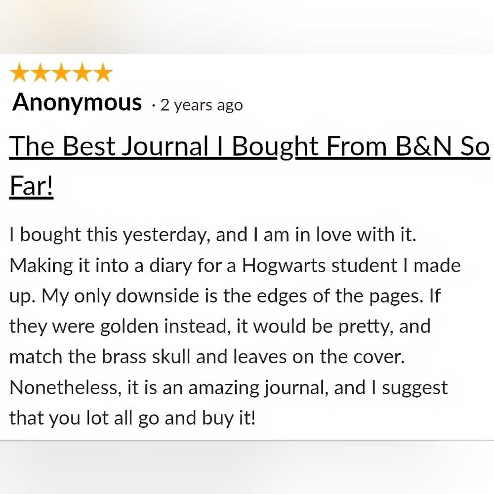 ♥️BUY 2 GET 1 FREE Black Leather Journal - Skull, Retail Price $49.99 USD - Picture 9 of 14